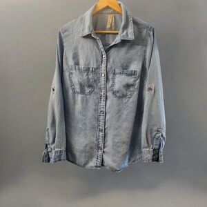 Liverpool Los Angeles Faux Jean Shirt